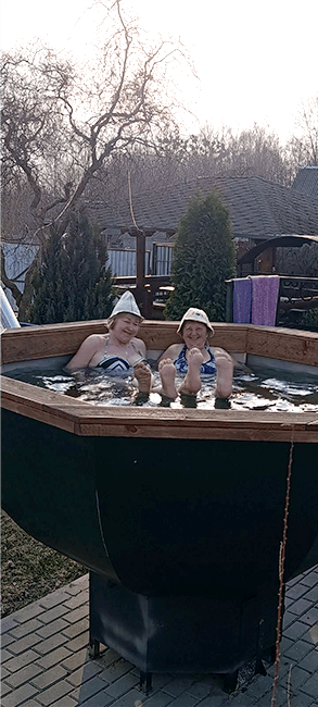 Купель с подогревом Барановичи Дом торжеств Мышанка